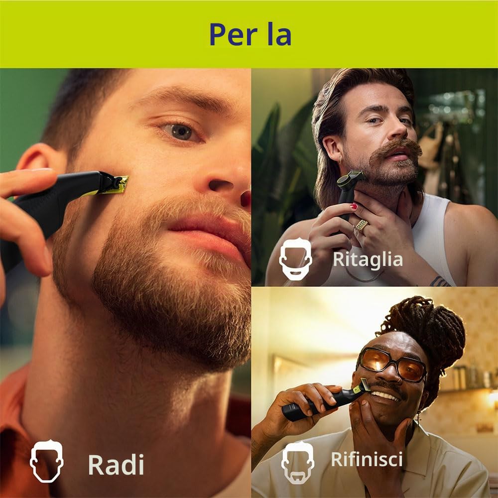 Philips Shaver OneBlade Pro QP6652 61 Face + Body (QP6652/61) - Miniatura 2