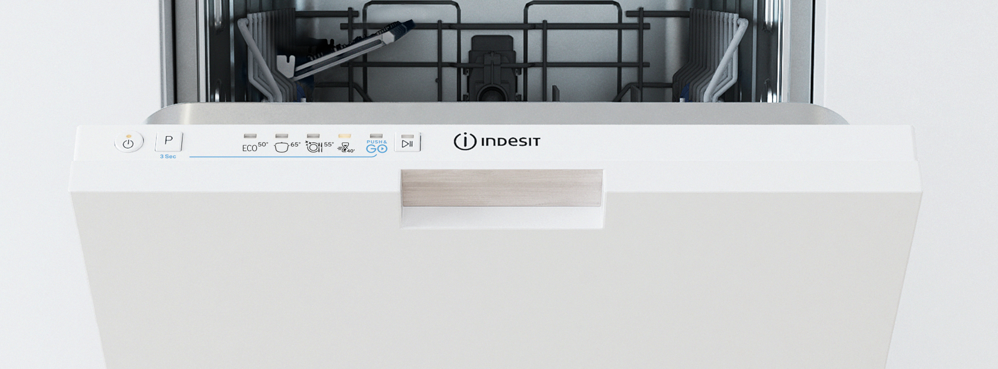 LAVAST.SC/TOT.SLIM 45CM 10COP CE.E 5PROG.DISP.LED - Miniatura 4