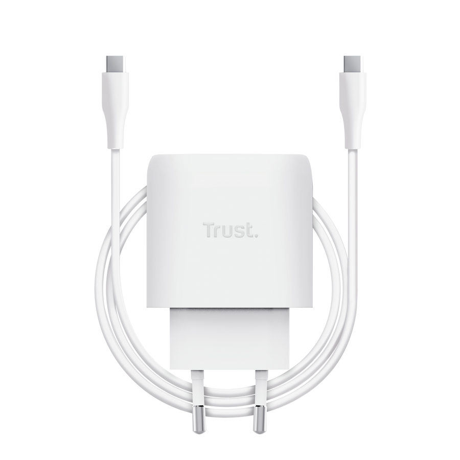 CARICATORE 45W USB-C GaN BIANCO - Miniatura 7