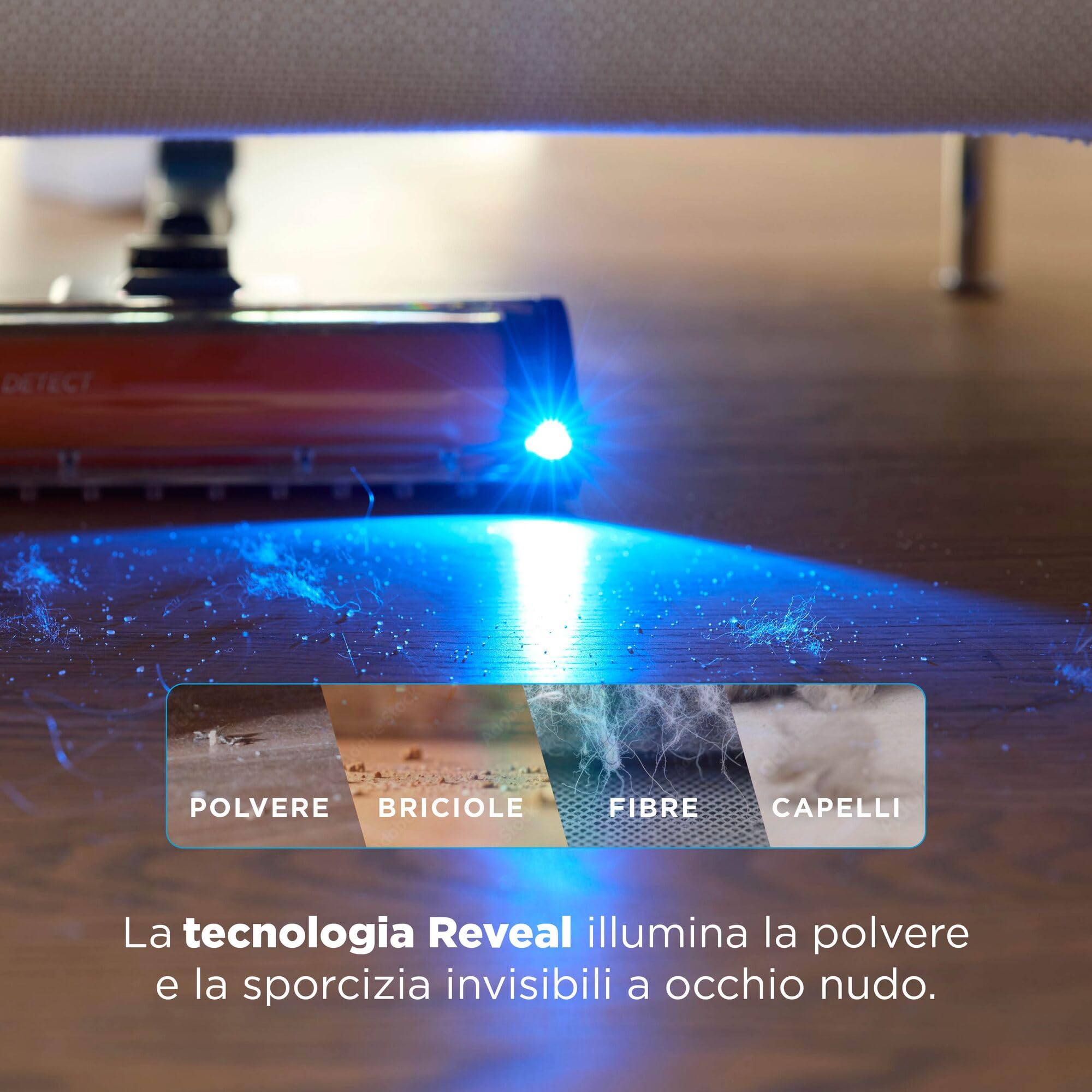 Shark PowerDetect Speed Pet Pro Clean & Empty, Aspirapolvere Senza Filo Blu - Miniatura 8