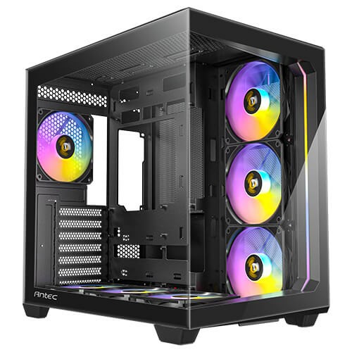 Case Antec C5 Midi Tower ATX RGB Vetro Temperato Nero - Immagine 1