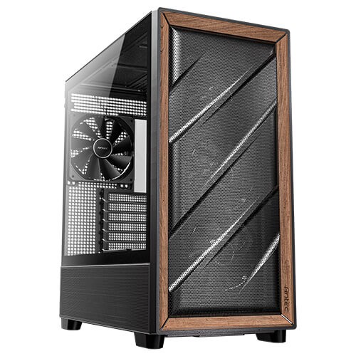 Case Antec Flux Midi Tower E-ATX Vetro Temperato Nero - Immagine 1