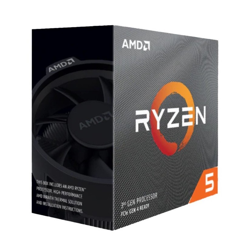 CPU AMD Ryzen 5 4500 AM4 3,6 GHz 8 MB Cache Box - Immagine 1