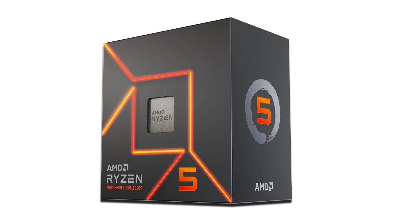 CPU AMD Ryzen 5 7600 AM5 5,1 GHz 32MB Cache Box - Immagine 1