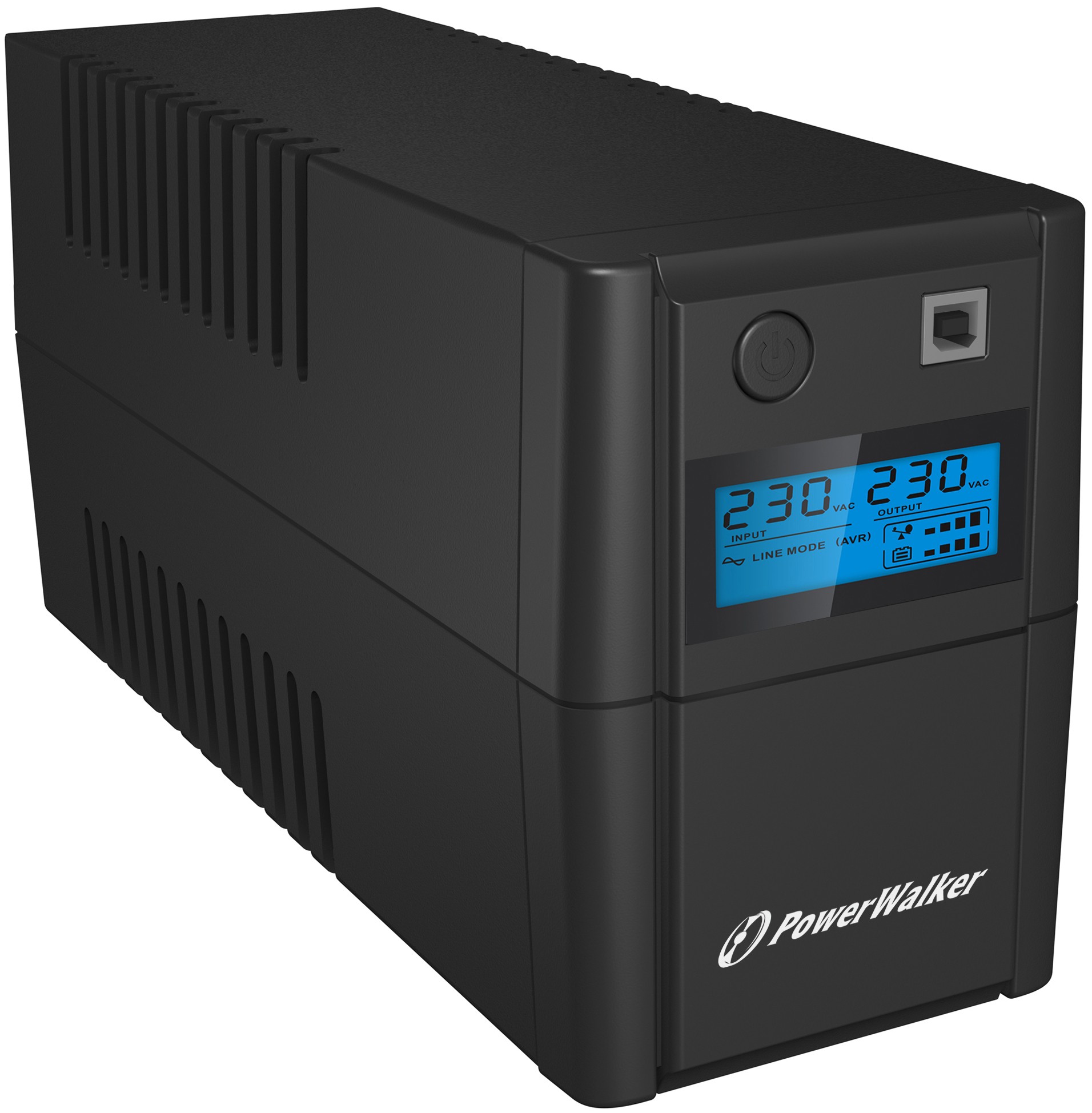 Gruppo di Continuità BlueWalker Power VI 850 SHL LCD Sinusoidale Simulata - Immagine 1