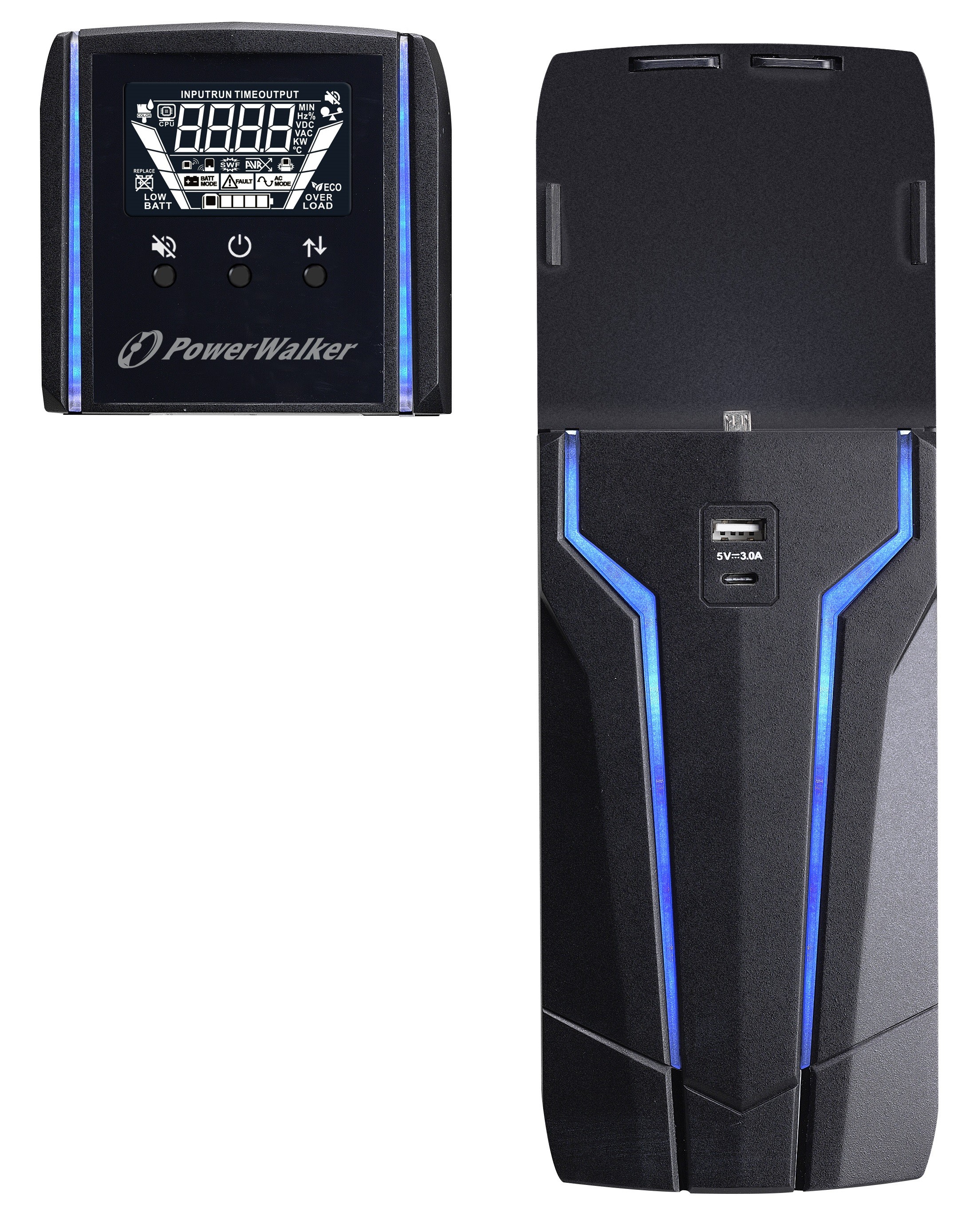 Gruppo di Continuità BlueWalker Power VI 1500 GXB AVR Sinusoidale Pura RGB - Immagine 1