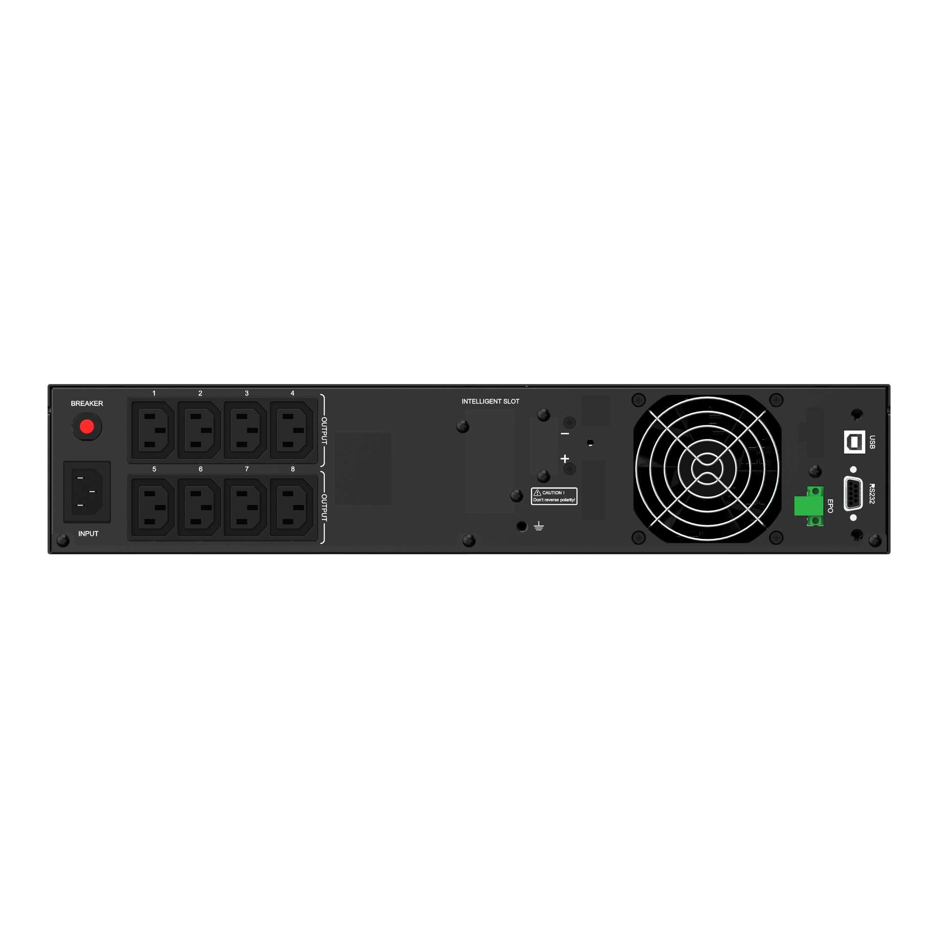 Gruppo di Continuità Per Rack Prese Programmabili BlueWalker Power VI 1000 RLP AVR Sinusoidale Pura - Immagine 1