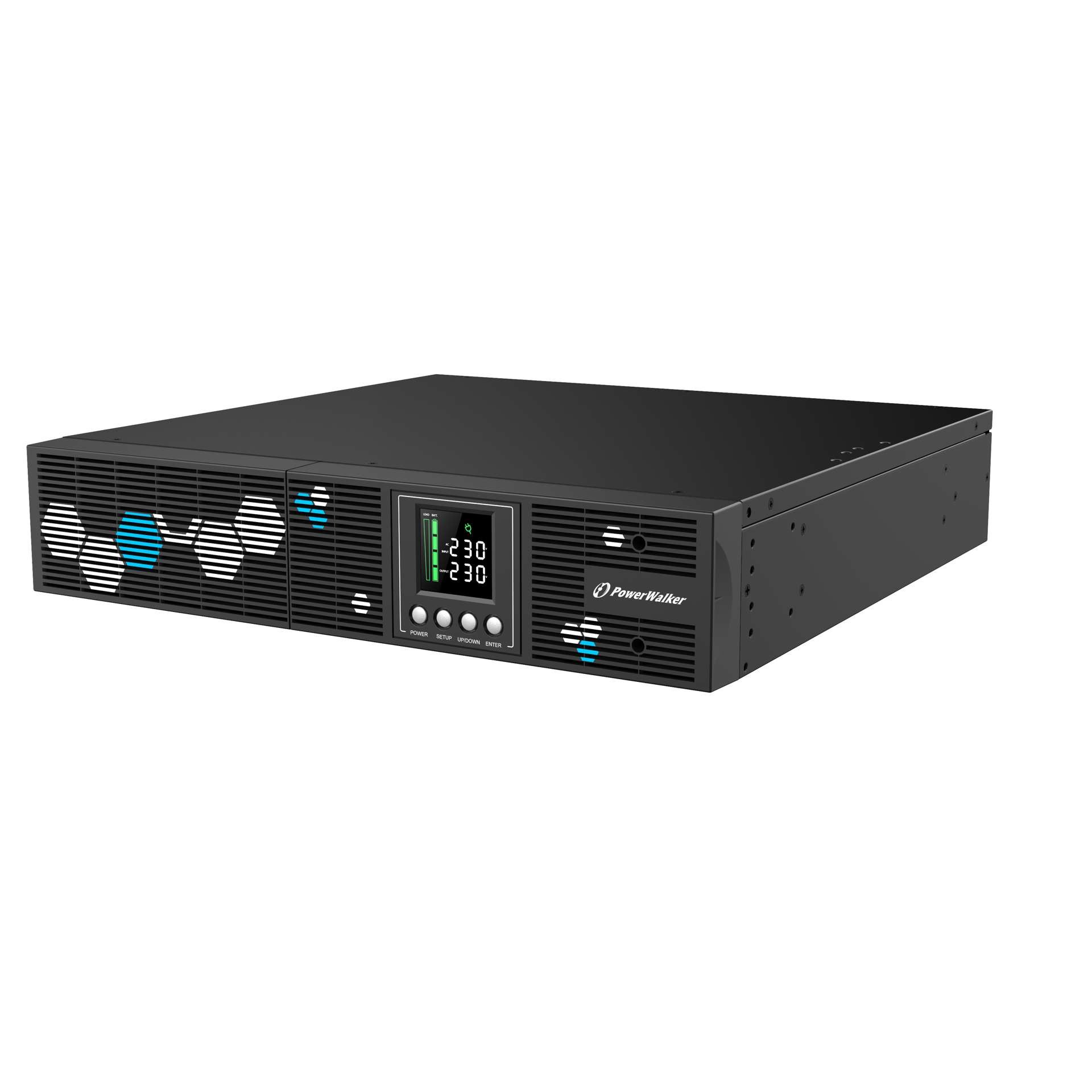Gruppo di Continuità Per Rack Prese Programmabili BlueWalker Power VI 2000 RLP AVR Sinusoidale Pura - Immagine 1