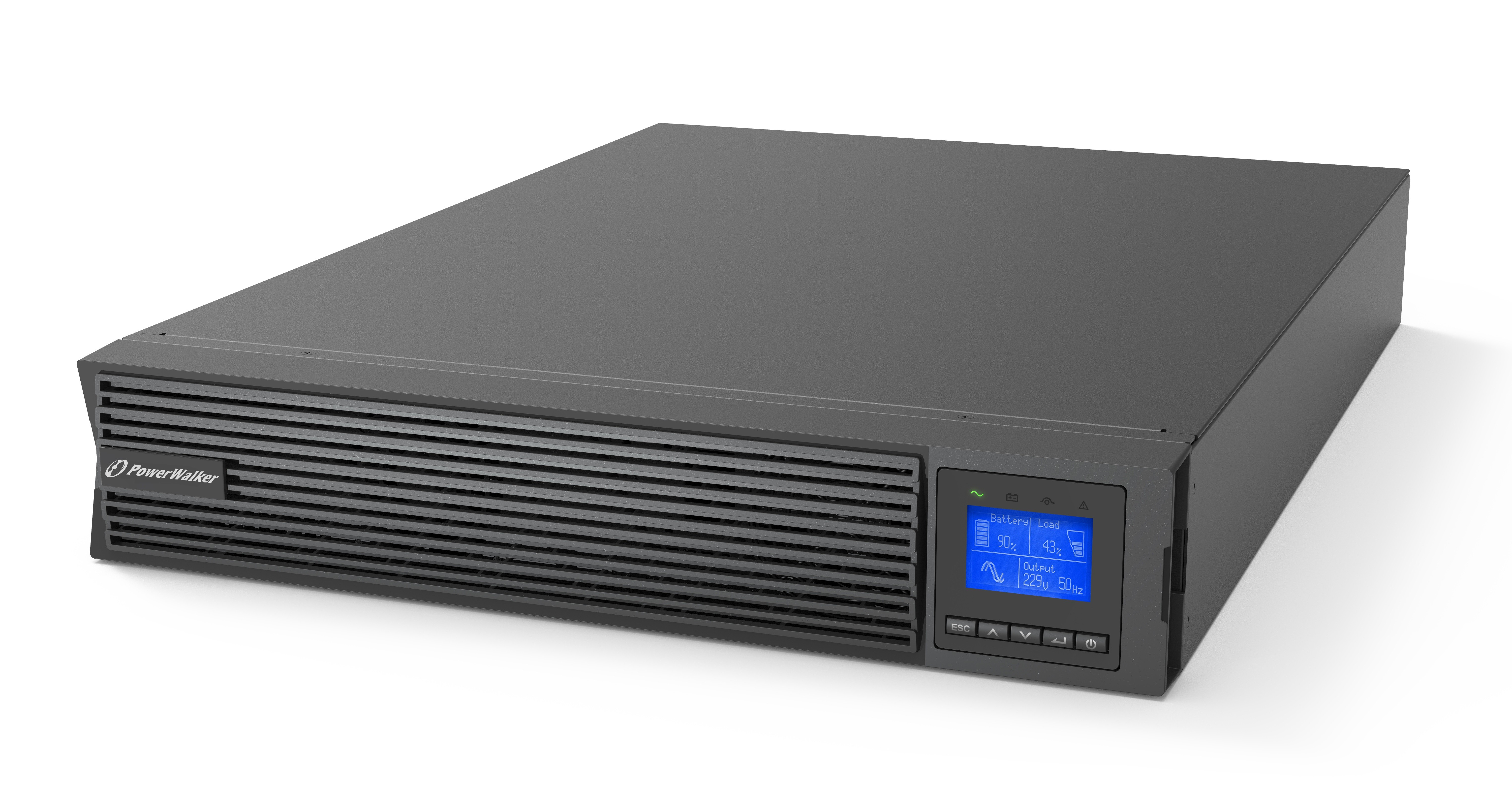 Gruppo di Continuità Per Rack BlueWalker Power VFI 3000 ICR IoT AVR Sinusoidale Pura - Immagine 1