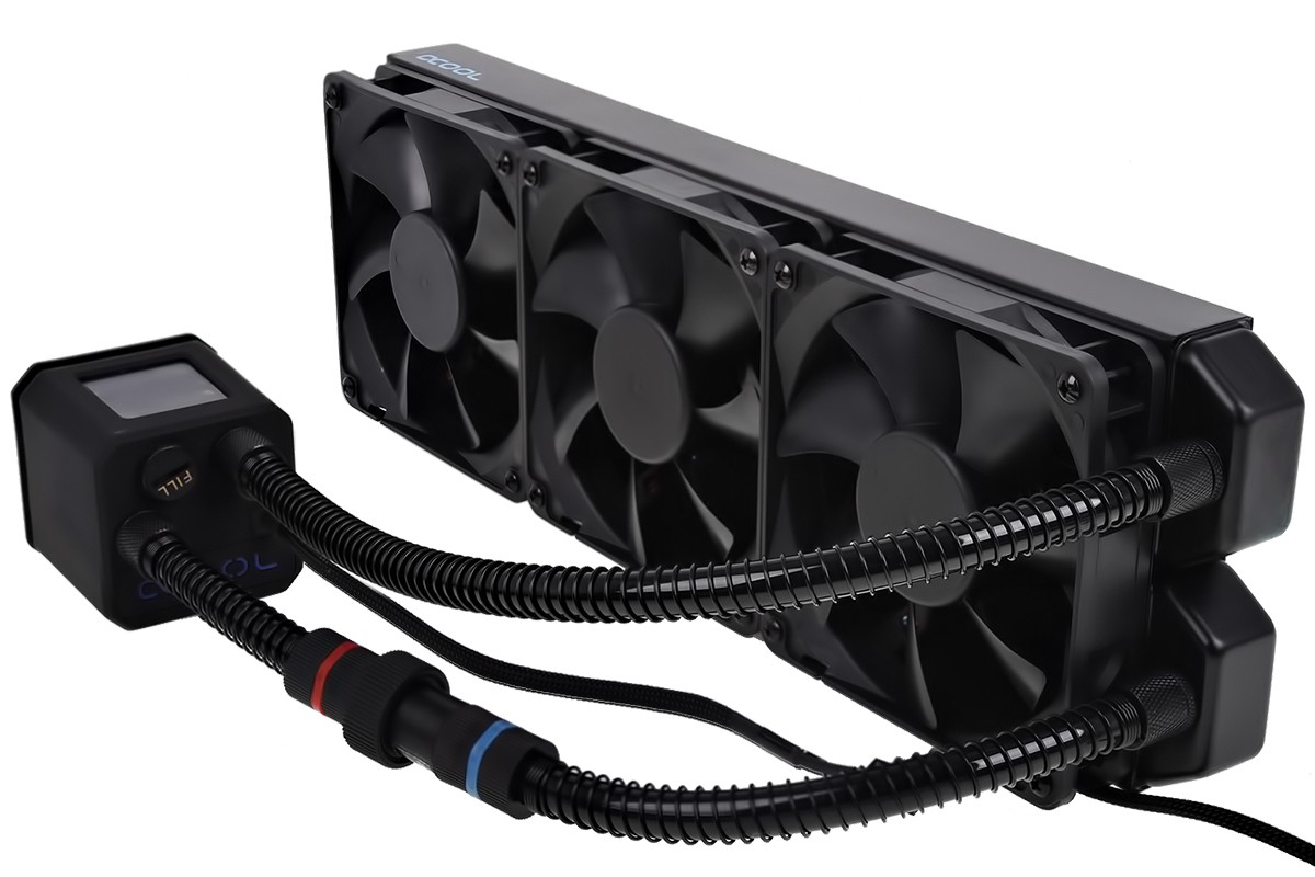 Dissipatore A Liquido Alphacool Eisbaer 360 mm Nero - Immagine 1