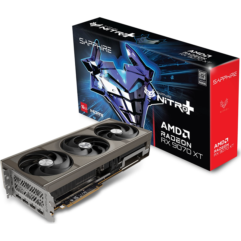Scheda Video AMD Sapphire NITRO+ Radeon RX 9070 XT 16GB GDDR6 - Immagine 1