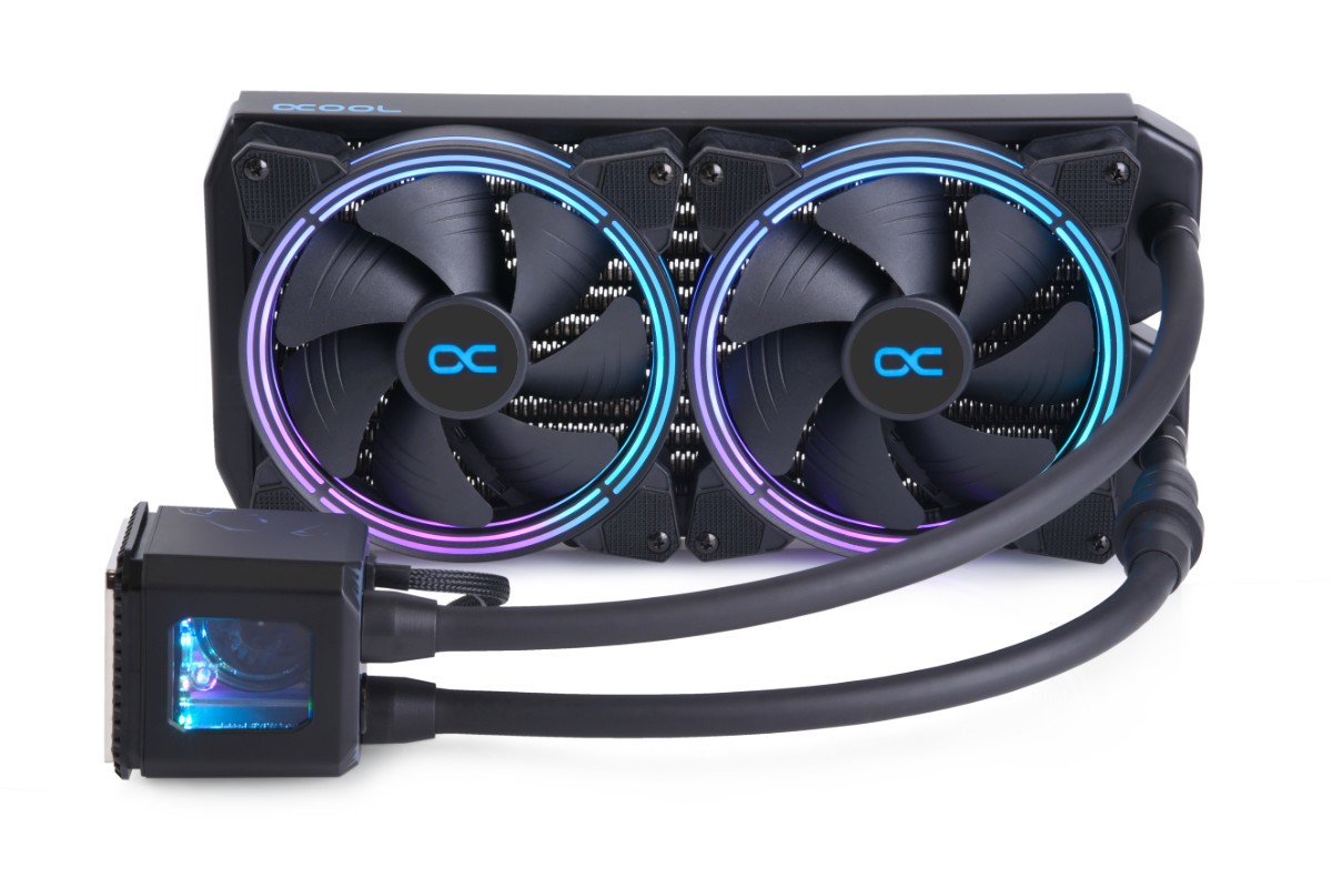 Dissipatore A Liquido Alphacool Eisbaer Aurora 280mm Digita - Immagine 1