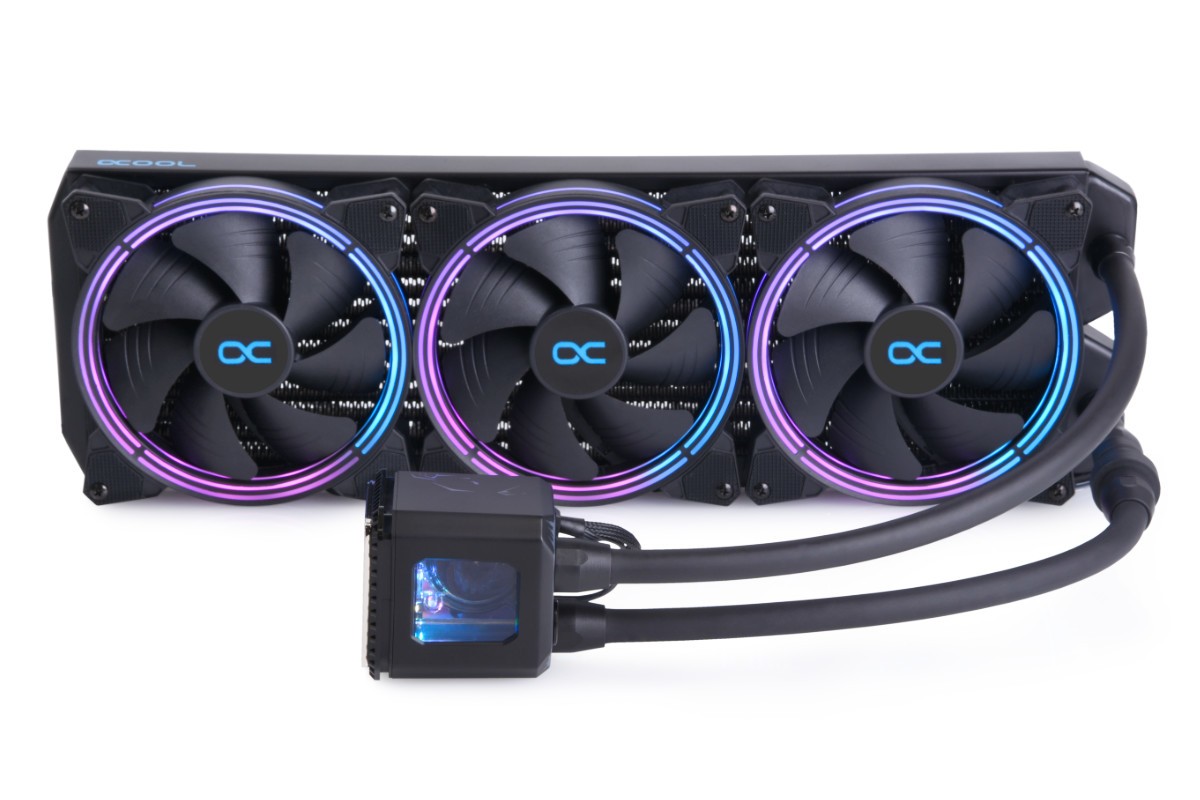 Dissipatore A Liquido Alphacool Eisbaer Aurora 420mm Digita - Immagine 1