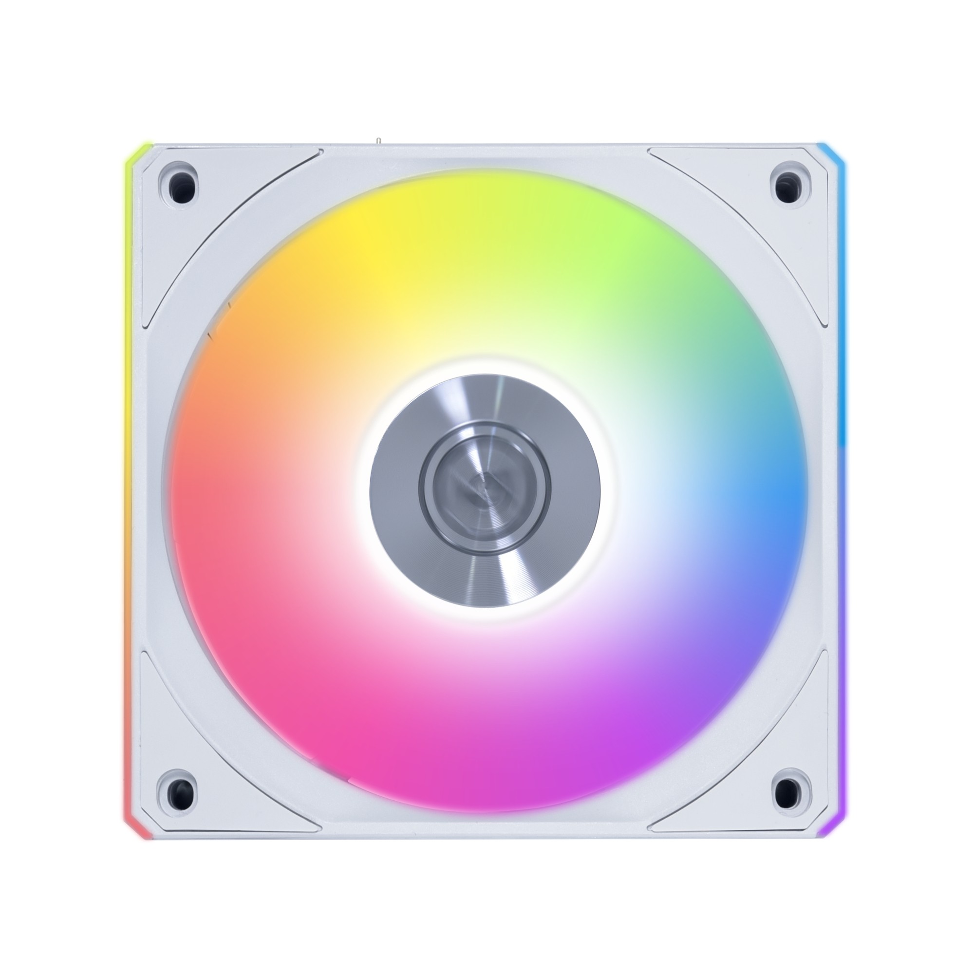 Ventola Lian Li UNI FAN CL Wireless Reverse Blade PWM RGB 120mm Bianco - Immagine 1
