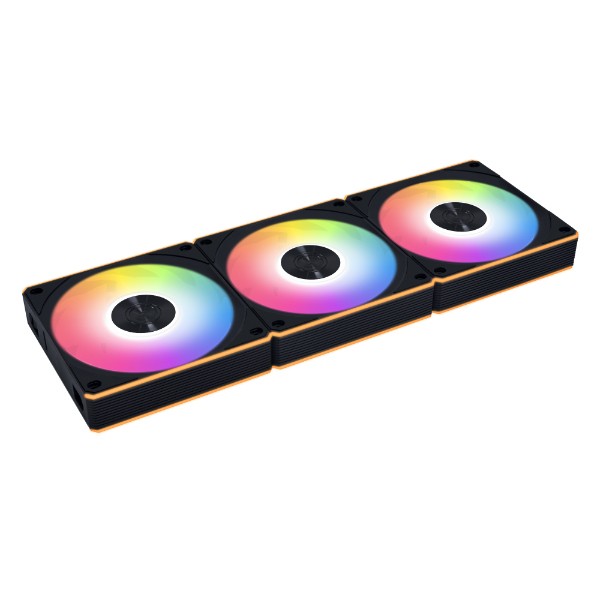 Ventola Lian Li UNI FAN CL Wireless Reverse Blade Nero 120mm Kit Da 3 - Immagine 1