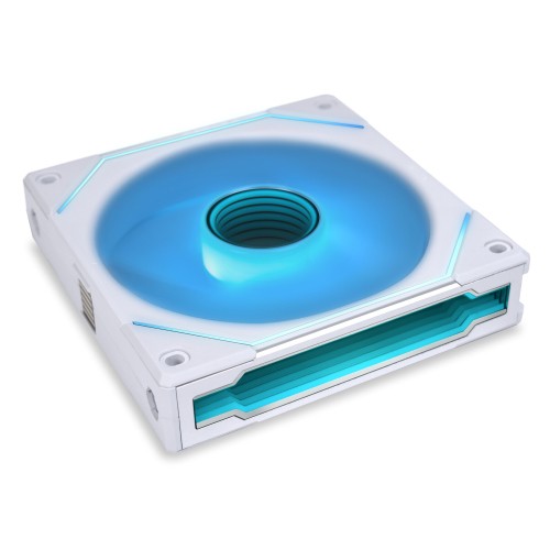 Ventola Lian Li UNI FAN SL-INF ARGB PWM Wireless 120mm Bianco - Immagine 1