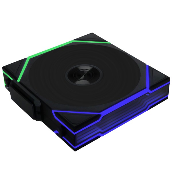 Ventola Lian Li UNI FAN TL Wireless 120mm ARGB PWM Nero - Immagine 1