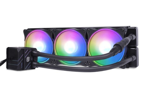 Dissipatore A Liquido Alphacool Eisbaer Pro HPE Aurora AIO 360 mm Nero - Immagine 1