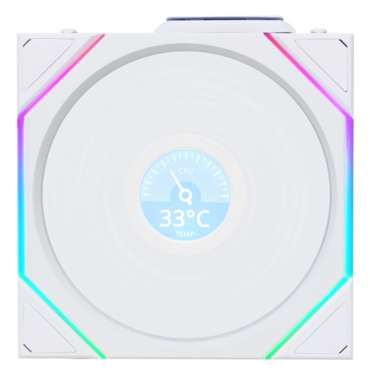 Ventola Lian Li UNI FAN TL Wireless ARGB PWM 140mm Bianco - Immagine 1