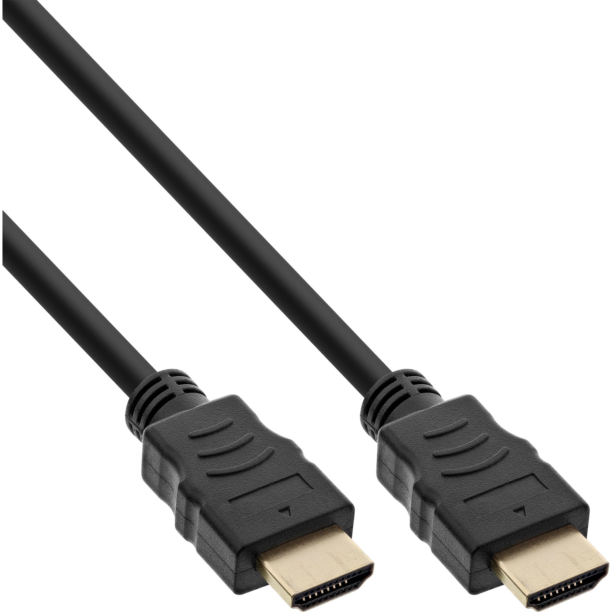 Cavo HDMI InLine ad alta velocità con ethernet Nero 2m - Immagine 1