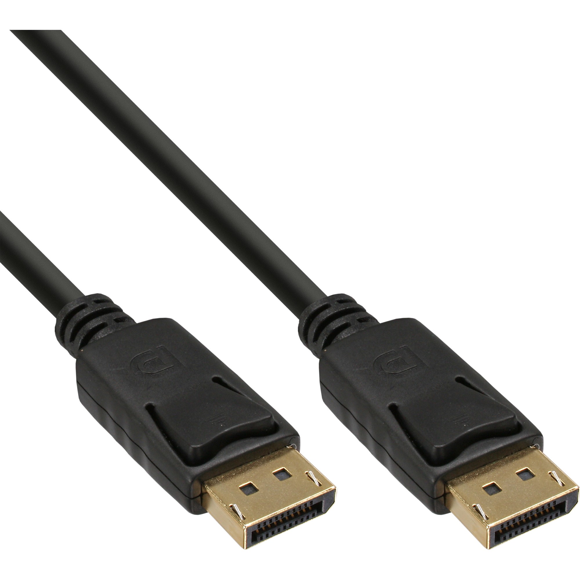 Cavo DisplayPort 4K (UHD) InLine Nero 2 m