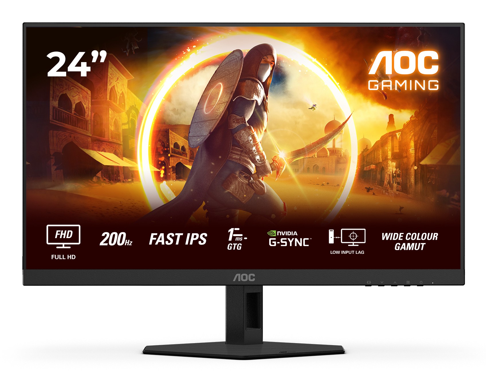 Monitor Da Gaming AOC 24G4HRE 24 Full HD HDR10 IPS 200Hz - Immagine 1