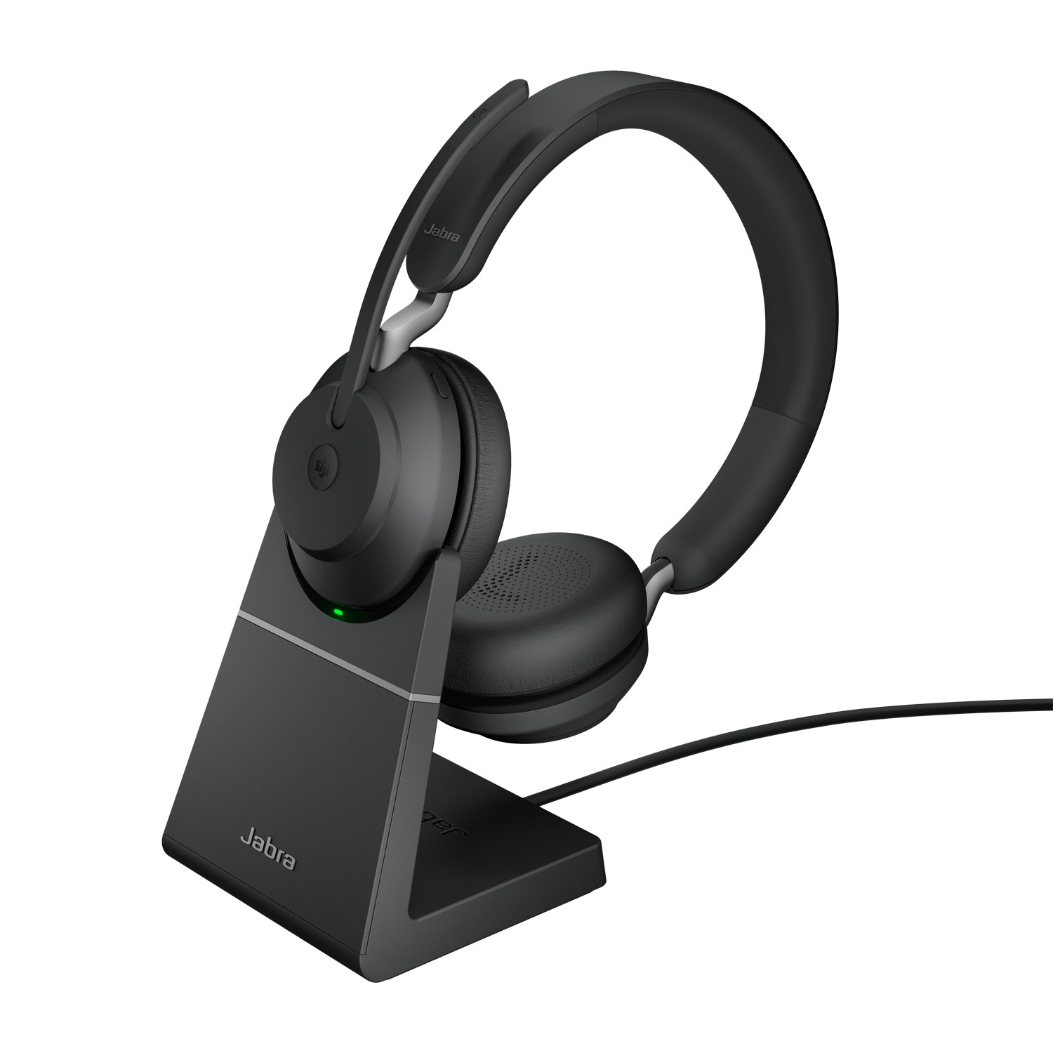 Cuffie Jabra Evolve2 65 Link380c MS Stereo Stand Black Comfort ottimale Audio professionale - Immagine 1