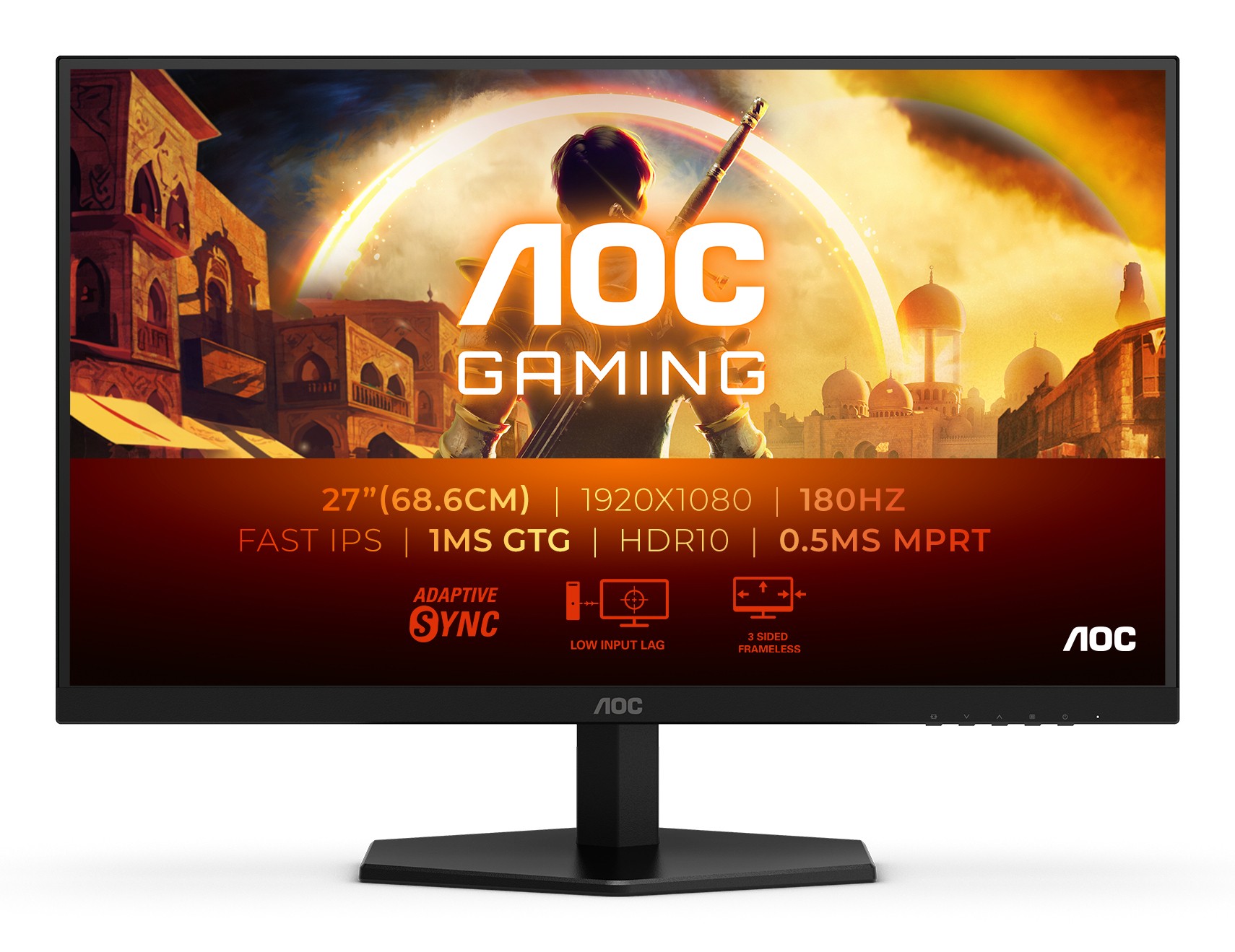 Monitor AOC Gaming 27G42E 27 180Hz IPS FreeSync - Immagine 1
