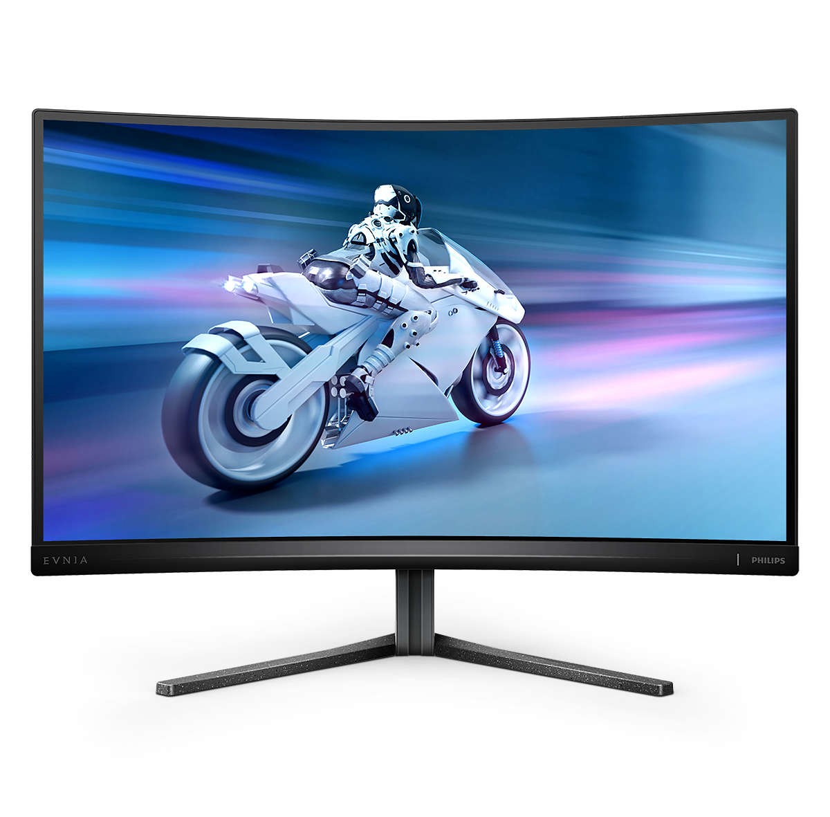 Monitor Philips Evnia 27M2C5200W 27'' Full-HD Adaptive Sync HDMI DisplayPort HDR Curvo 280Hz Grigio - Immagine 1