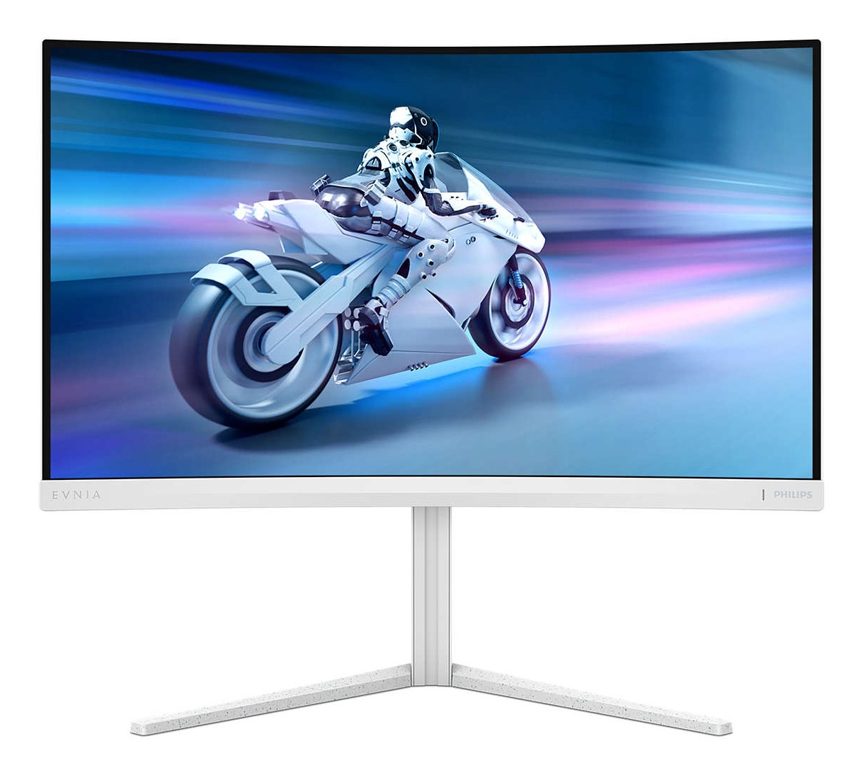 Monitor Philips Evnia 27M2C5501 27 Curvo 180Hz VA Bianco - Immagine 1