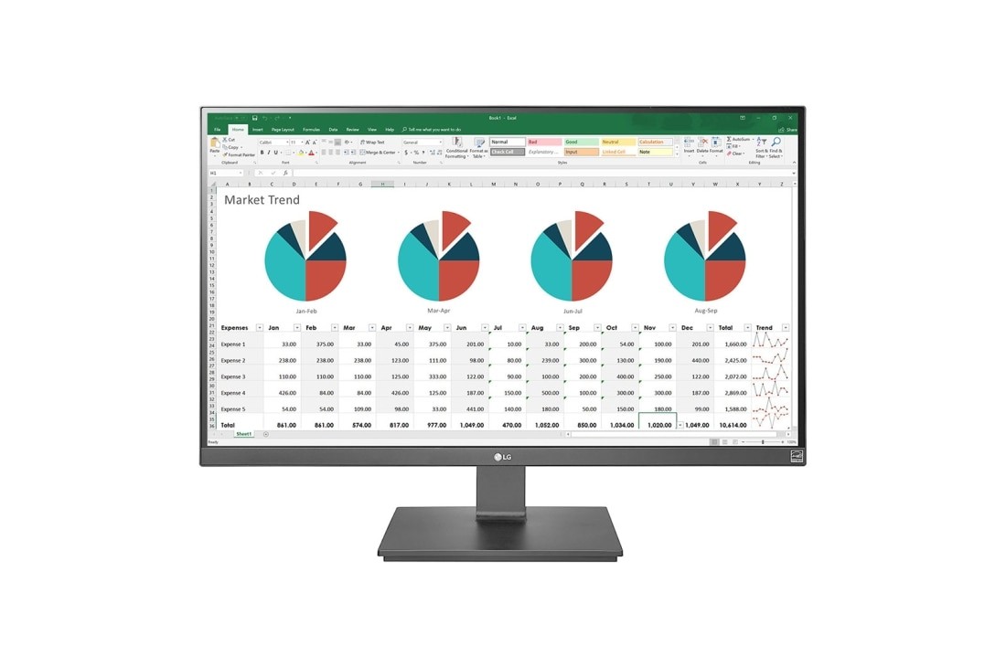 Monitor LG 27UK670P-B 27'' Ultra HD/4K IPS HDMI DisplayPort USB Pivot LED Nero - Immagine 1