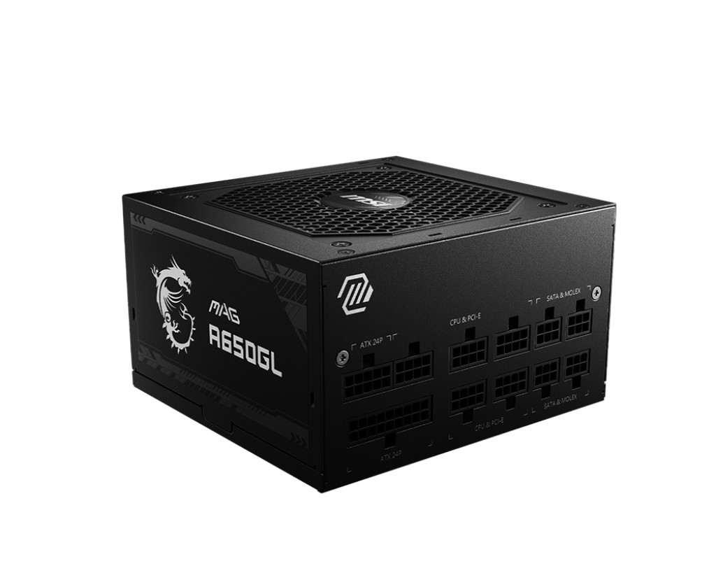 Alimentatore MSI MAG A650GL 650w 80Plus Gold atx 3.0 - Immagine 1