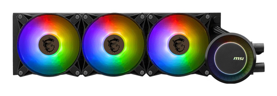 Dissipatore A Liquido MSI MAG Coreliquid E360 RGB Nero 360mm - Immagine 1