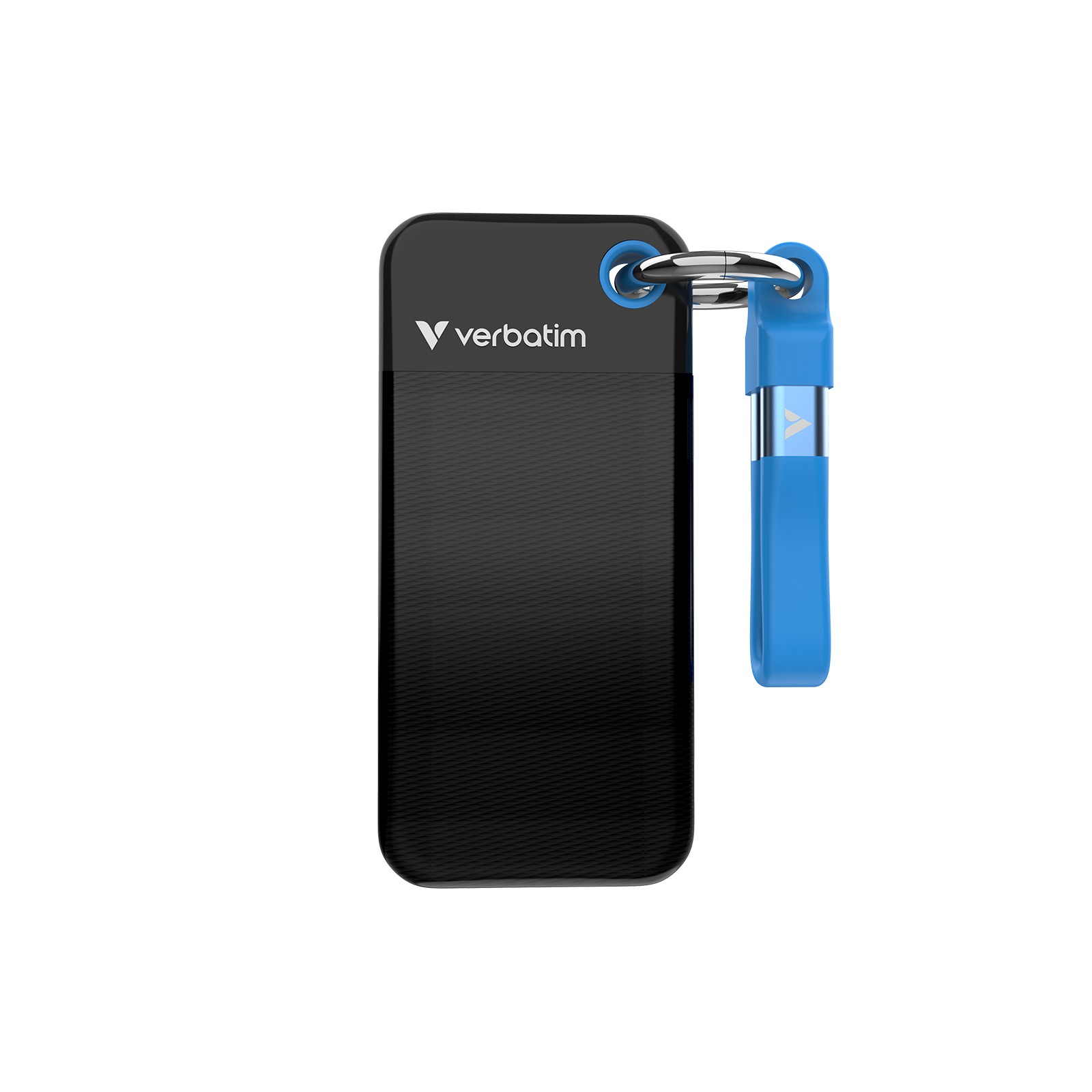 SSD Esterno Verbatim Pocket 2 TB USB tipo-C 3.2 Gen 2 Nero/Blu - Immagine 1