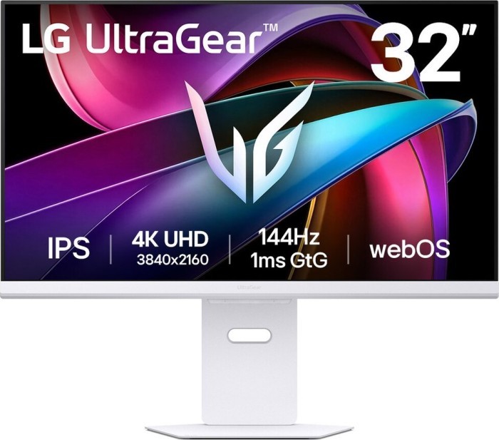 Monitor LG UltraGear 32G810SA-W 32 Bianco UltraHD 4K IPS Smart-Monitor FreeSync Premium G-Sync 144Hz - Immagine 1