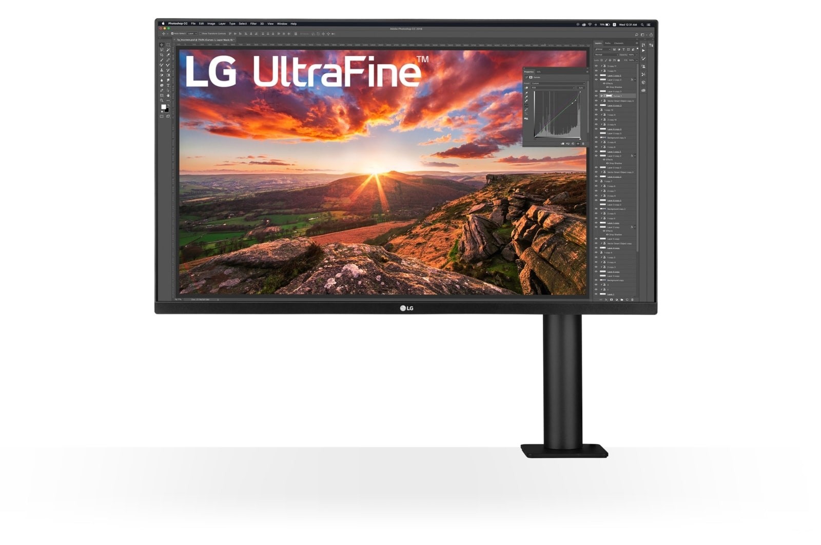 Monitor LG Ergo 32UN880K-B 32 Nero UltraHD 4K IPS AMD Free-Sync HDR10