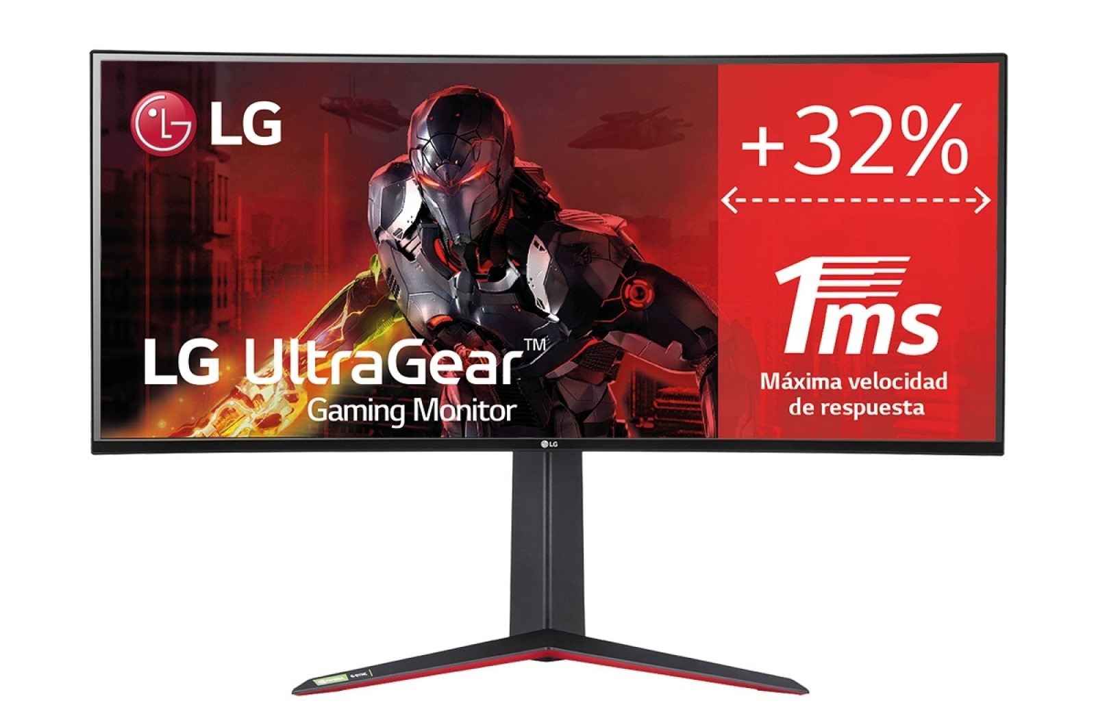 Monitor LG Curvo 34GN850P-B 34 3440 x 1440 Pixel Wide Quad HD LED Nero - Immagine 1