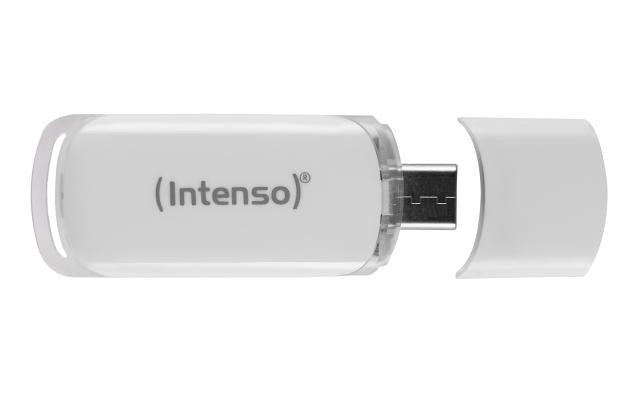 Pendrive Intenso FLASH LINE 128 GB USB C 3.2 bianco - Immagine 1