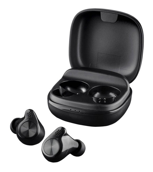 Headset Intenso T200 Auricolare Wireless In-ear Musica e Chiamate USB tipo-C Bluetooth Nero - Immagine 1