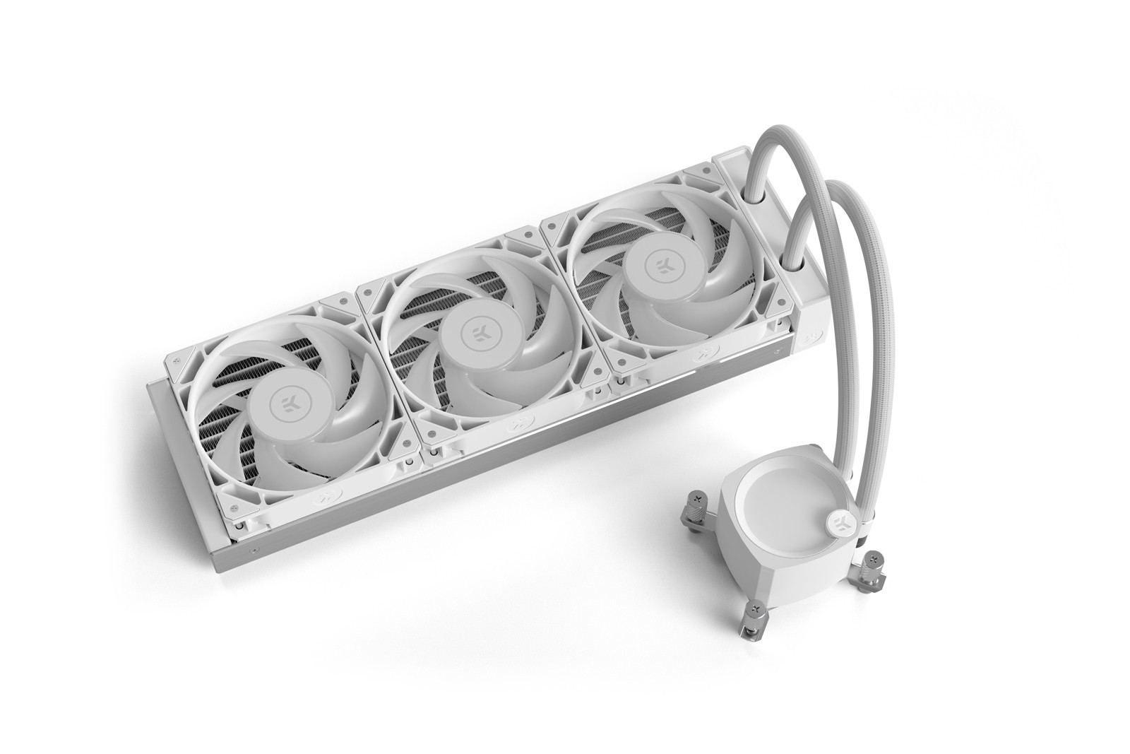 Dissipatore A Liquido EK Water Blocks CR360 Lux D-RGB Bianco 360mm - Immagine 1