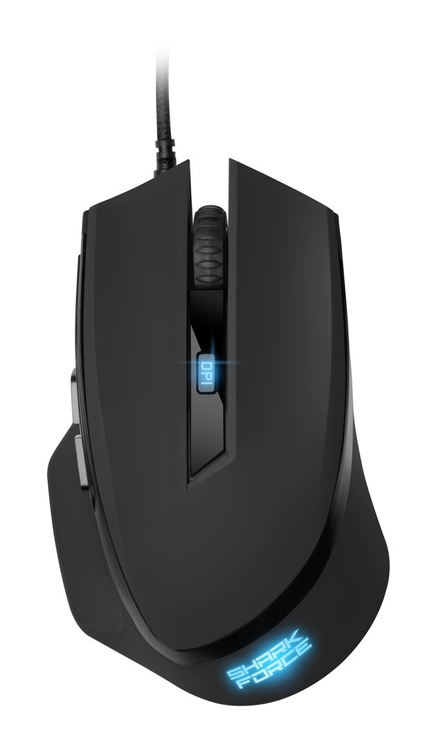 Mouse Gaming Sharkoon SHARK Force II Nero - Immagine 1