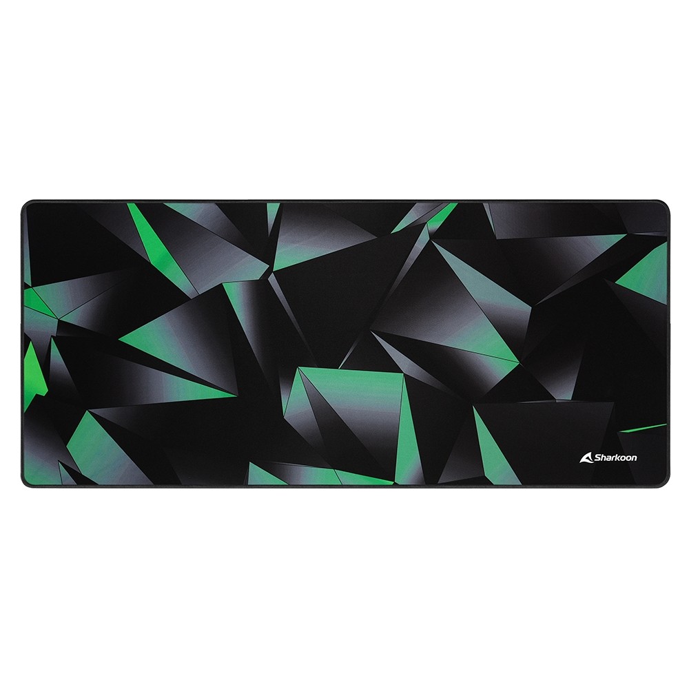 Tappetino per Mouse Sharkoon SKILLER SGP30 XXL Stealth Nero/Verde Chiaro - Immagine 1
