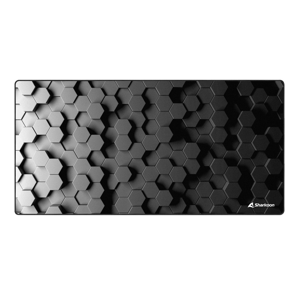 Tappetino per Mouse Sharkoon SKILLER SGP30 Big Hex Grigio Scuro - Immagine 1