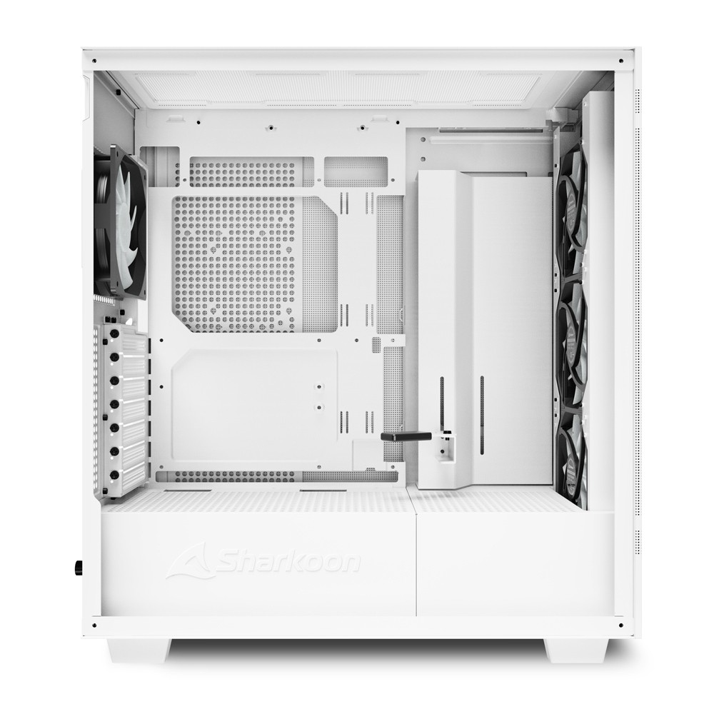 Case Sharkoon Rebel C50 RGB Big-Tower RGB Bianco - Immagine 1