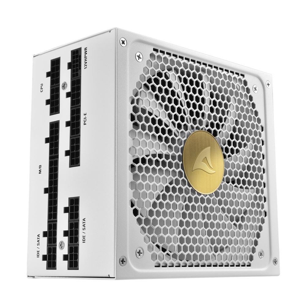 Alimentatore Sharkoon Rebel P30 White 1000W 80+ Gold - Immagine 1