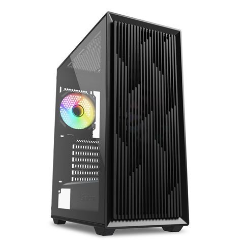 Case Sharkoon VK2 Full Tower Nero - Immagine 1