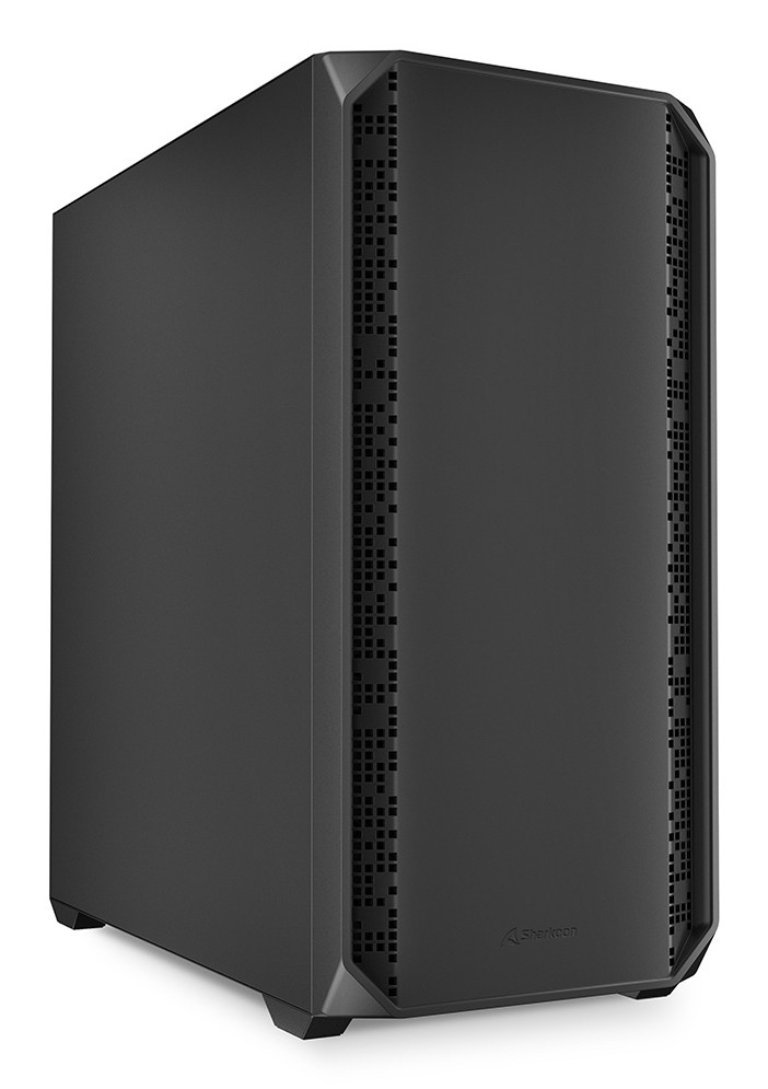 Case Sharkoon AK2 Midi Tower Nero - Immagine 1