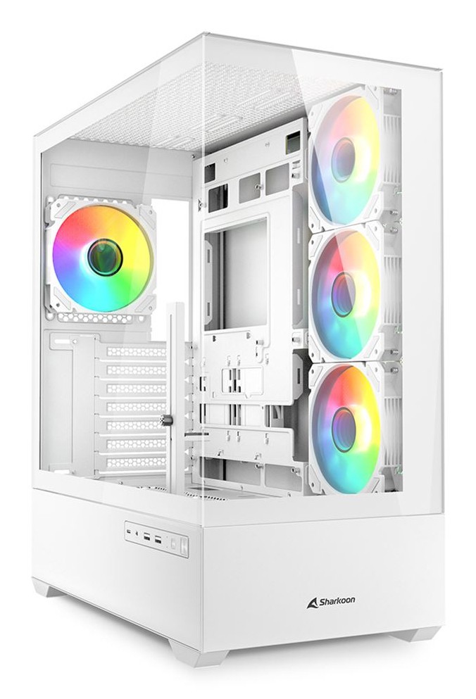 Case AK6 RGB White Vetro Temperato Bianco - Immagine 1