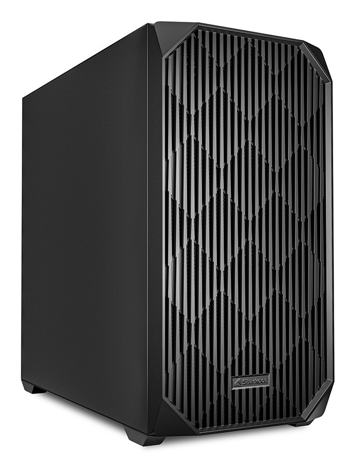 Case Sharkoon MK3 Midi Tower Nero - Immagine 1