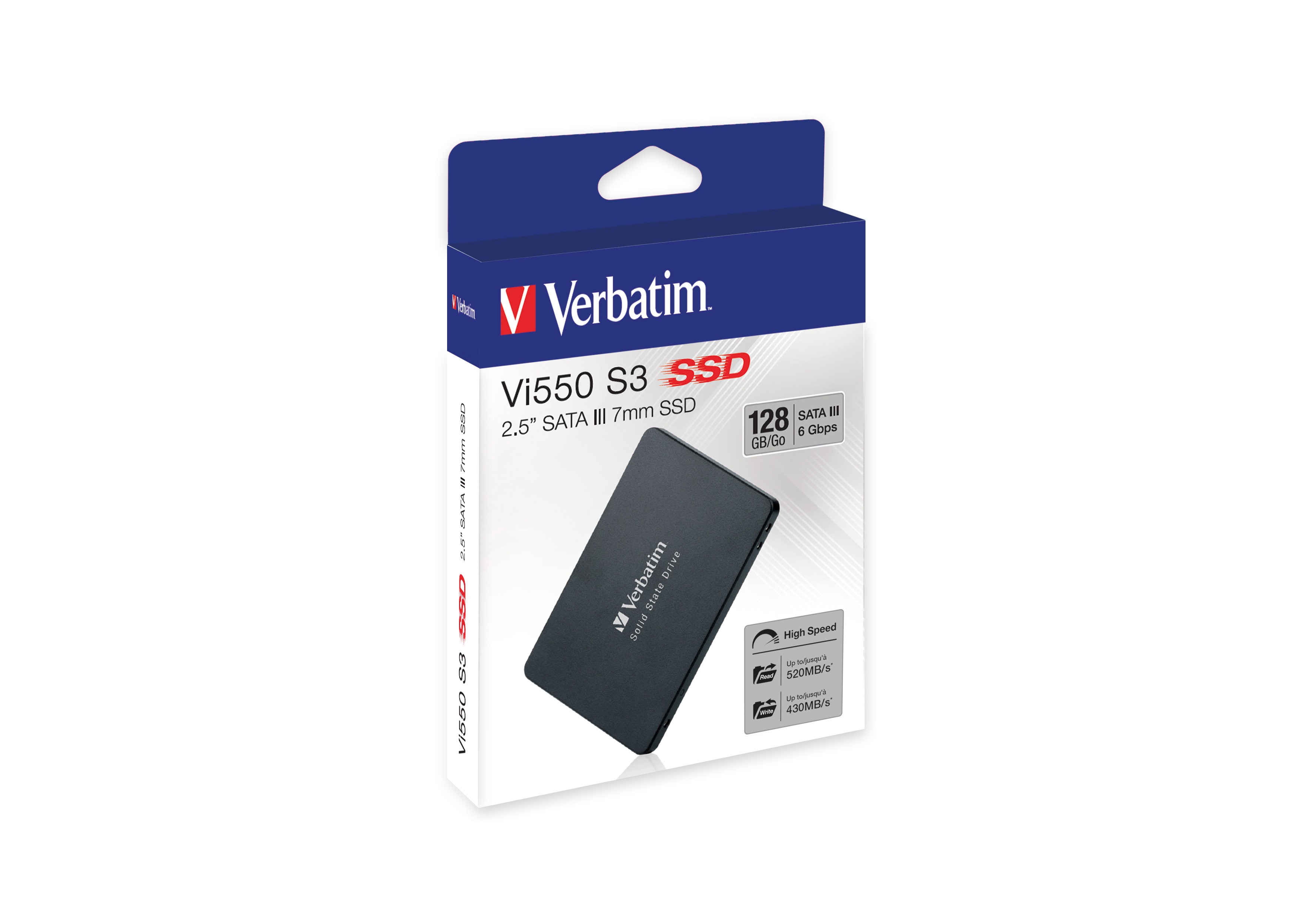 SSD SATA III Verbatim Vi550 S3 SSD 128GB - Immagine 1